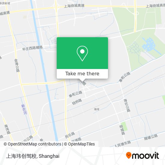 上海玮创驾校 map