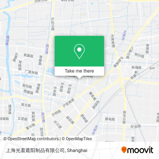 上海光羞遮阳制品有限公司 map