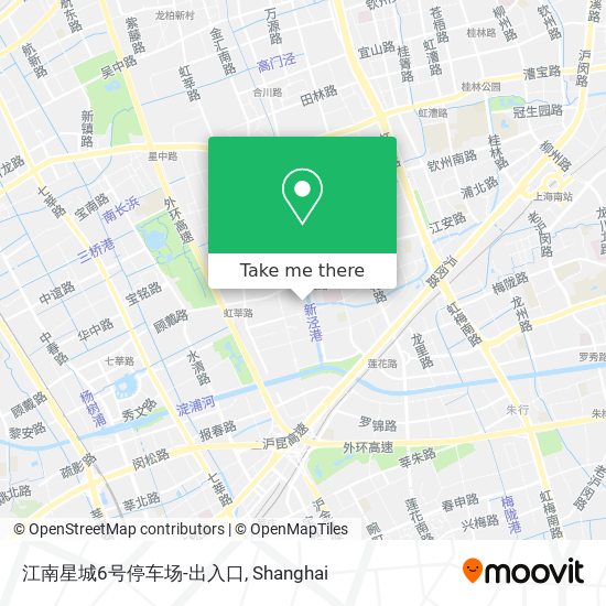 江南星城6号停车场-出入口 map