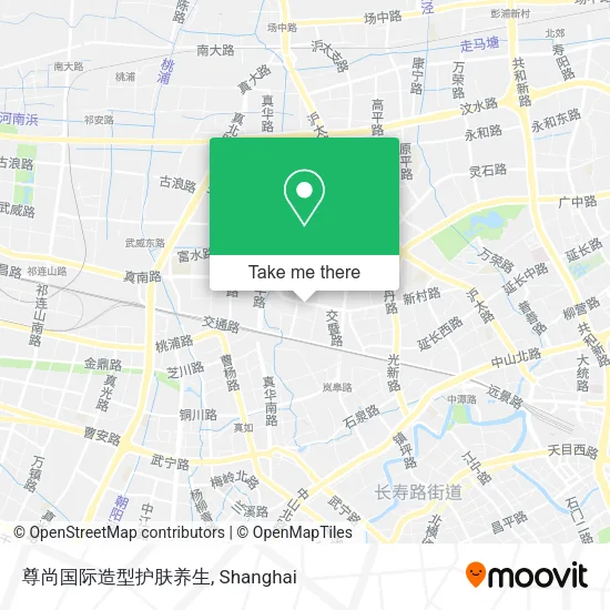 尊尚国际造型护肤养生 map
