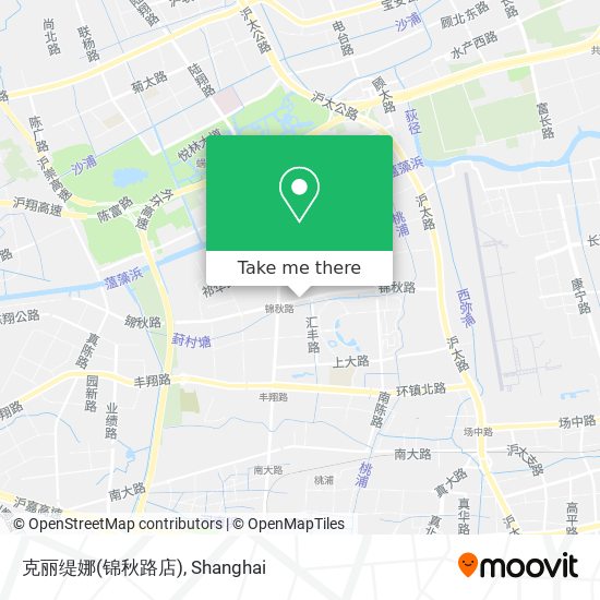 克丽缇娜(锦秋路店) map