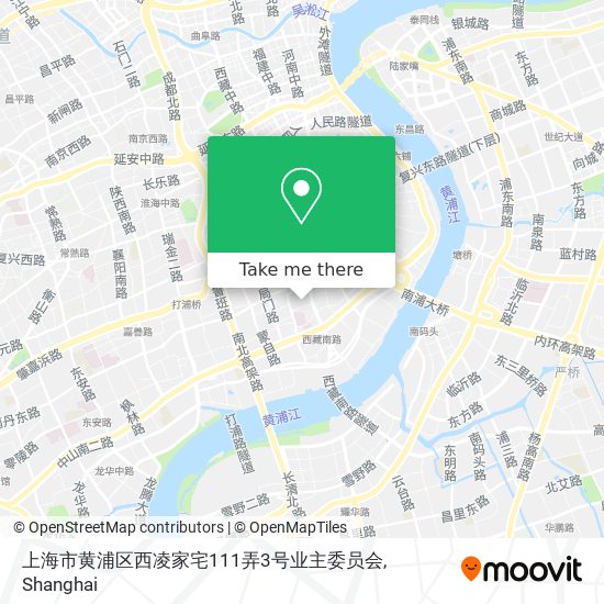 上海市黄浦区西凌家宅111弄3号业主委员会 map