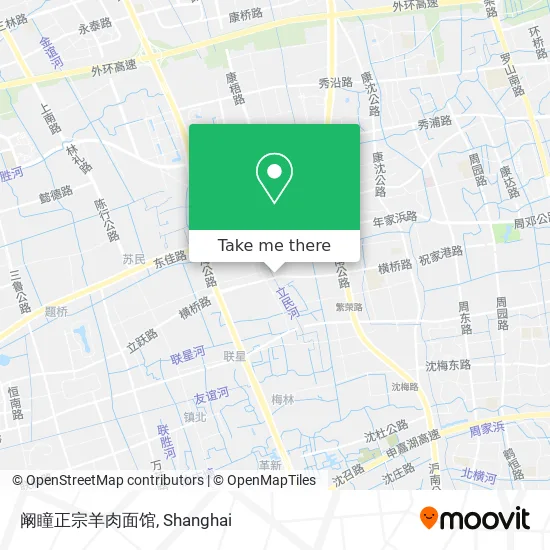 阚瞳正宗羊肉面馆 map