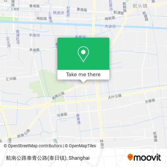 航南公路泰青公路(泰日镇) map