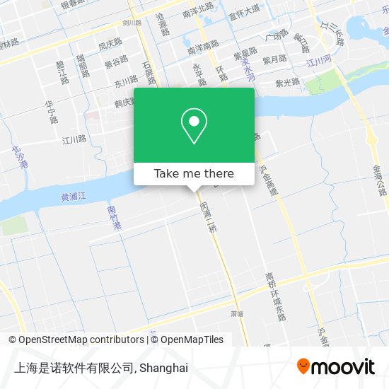 上海是诺软件有限公司 map