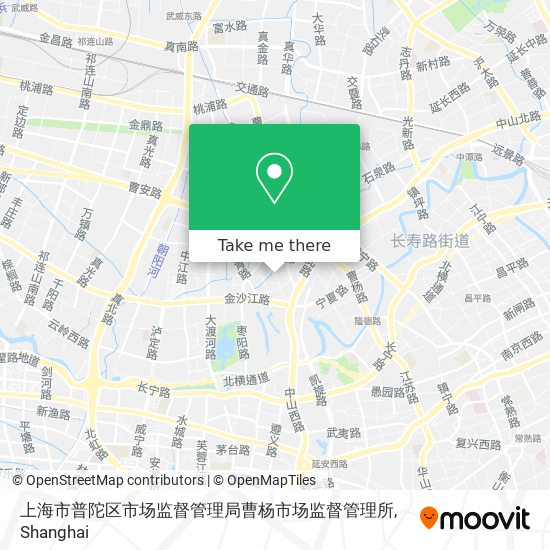 上海市普陀区市场监督管理局曹杨市场监督管理所 map