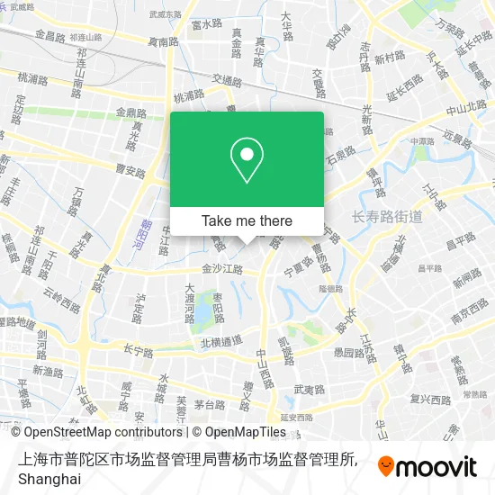 上海市普陀区市场监督管理局曹杨市场监督管理所 map