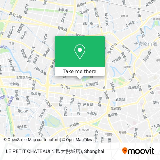 LE PETIT CHATEAU(长风大悦城店) map