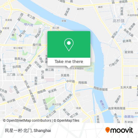 民星一村-北门 map