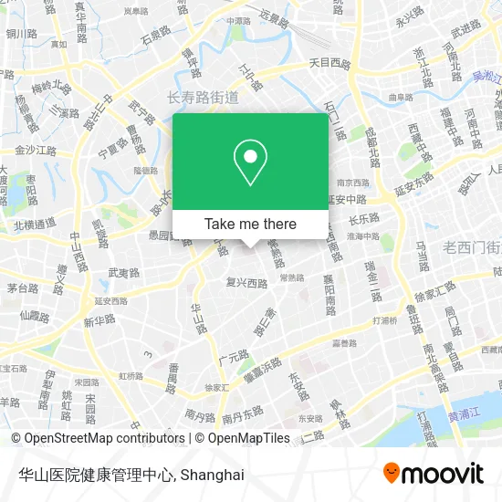华山医院健康管理中心 map