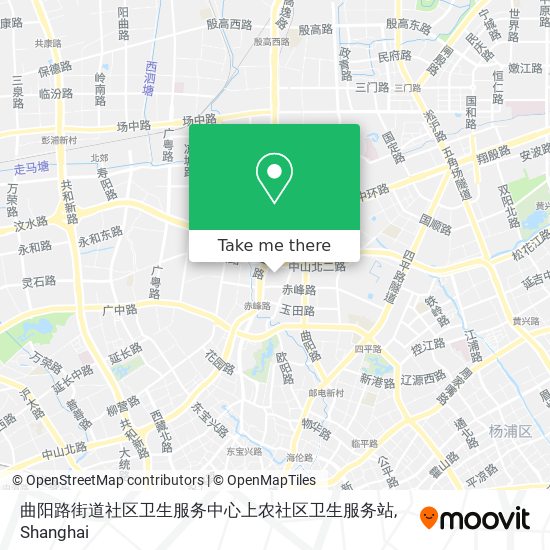 曲阳路街道社区卫生服务中心上农社区卫生服务站 map