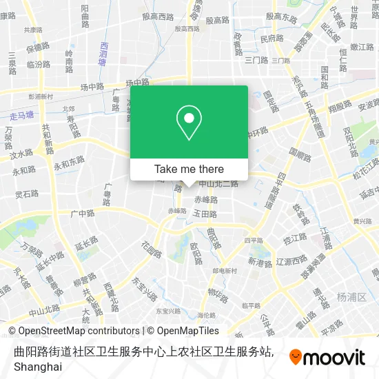 曲阳路街道社区卫生服务中心上农社区卫生服务站 map