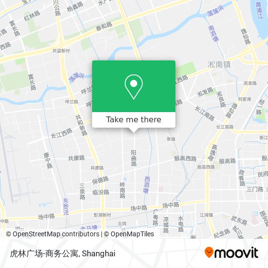 虎林广场-商务公寓 map
