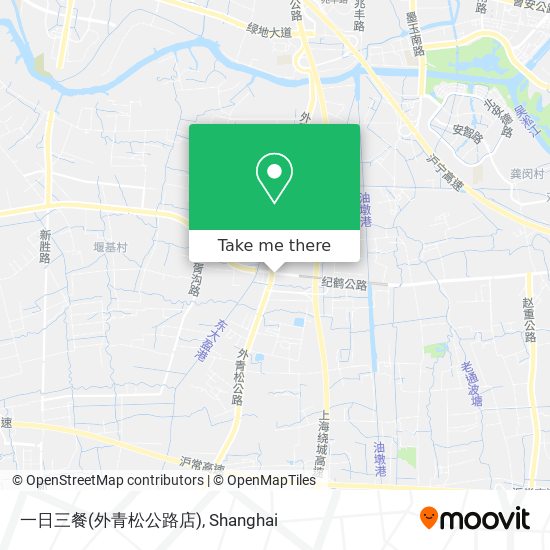 一日三餐(外青松公路店) map