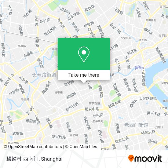 麒麟村-西南门 map