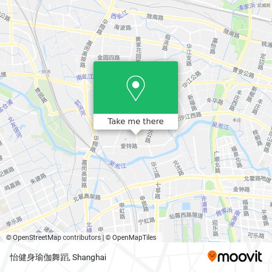 怡健身瑜伽舞蹈 map