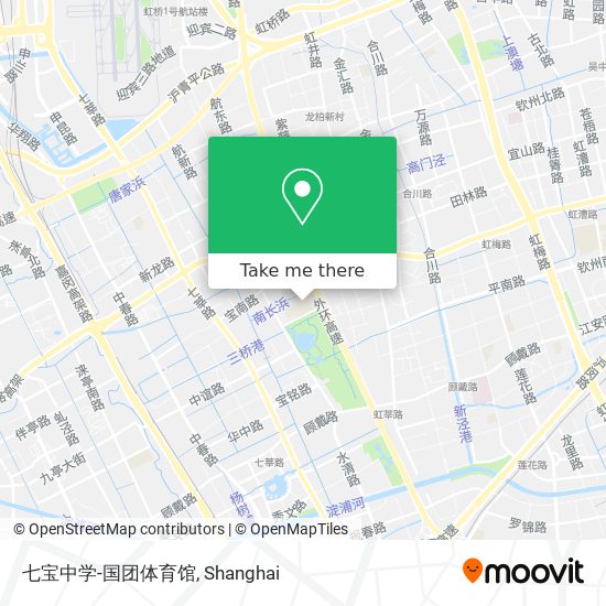 七宝中学-国团体育馆 map