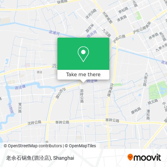 老余石锅鱼(泗泾店) map