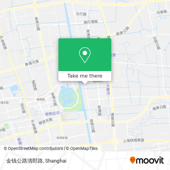 金钱公路清郎路 map