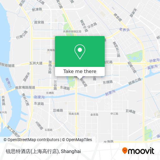锐思特酒店(上海高行店) map