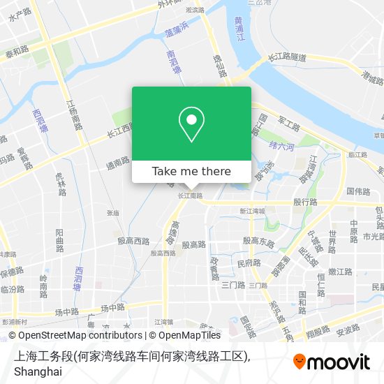 上海工务段(何家湾线路车间何家湾线路工区) map