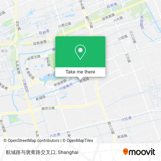 航城路与唐黄路交叉口 map
