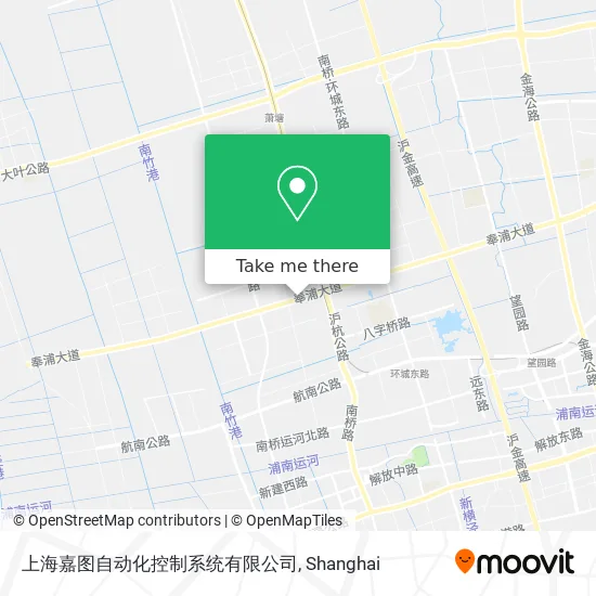 上海嘉图自动化控制系统有限公司 map