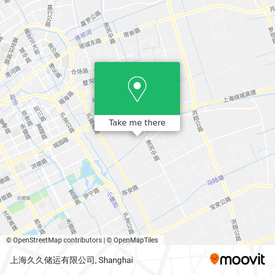 上海久久储运有限公司 map