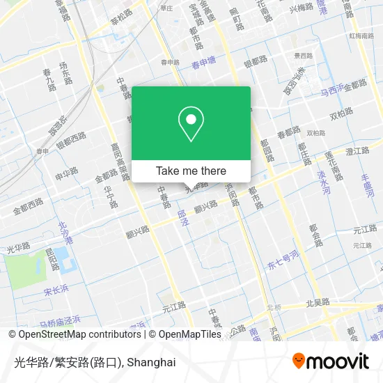 光华路/繁安路(路口) map