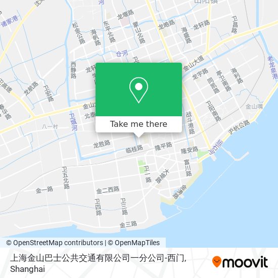 上海金山巴士公共交通有限公司一分公司-西门 map