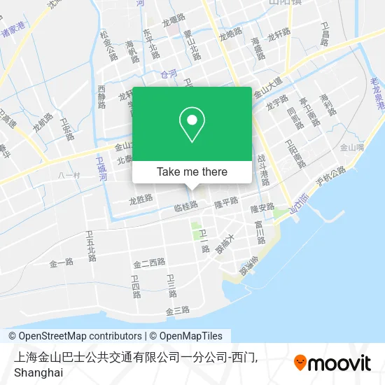 上海金山巴士公共交通有限公司一分公司-西门 map