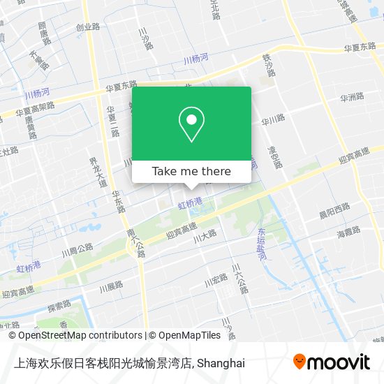 上海欢乐假日客栈阳光城愉景湾店 map
