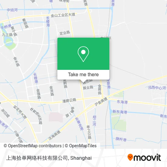 上海拾单网络科技有限公司 map