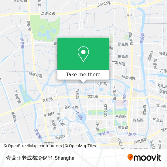 壹鼎旺老成都冷锅串 map