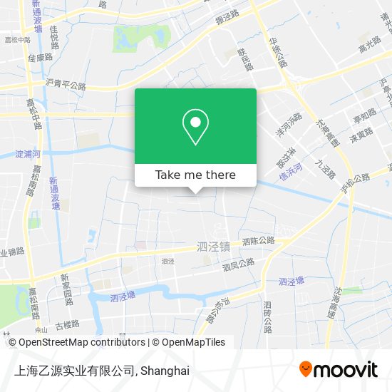 上海乙源实业有限公司 map