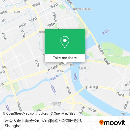合众人寿上海分公司宝山淞滨路营销服务部 map