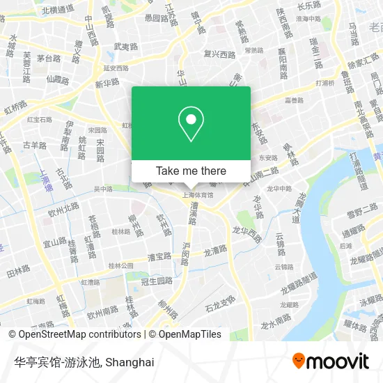 华亭宾馆-游泳池 map