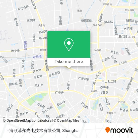 上海欧菲尔光电技术有限公司 map