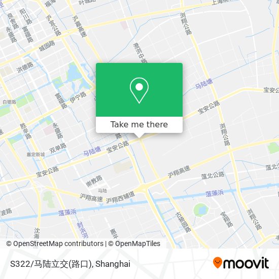 S322/马陆立交(路口) map