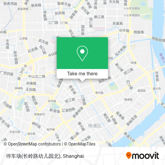 停车场(长岭路幼儿园北) map