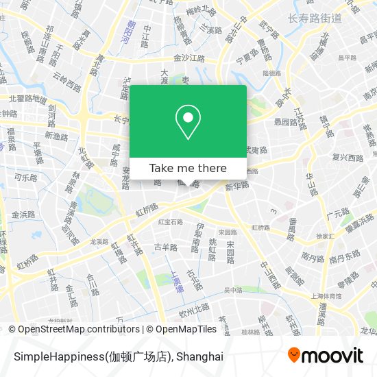 SimpleHappiness(伽顿广场店) map