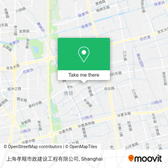 上海孝顺市政建设工程有限公司 map