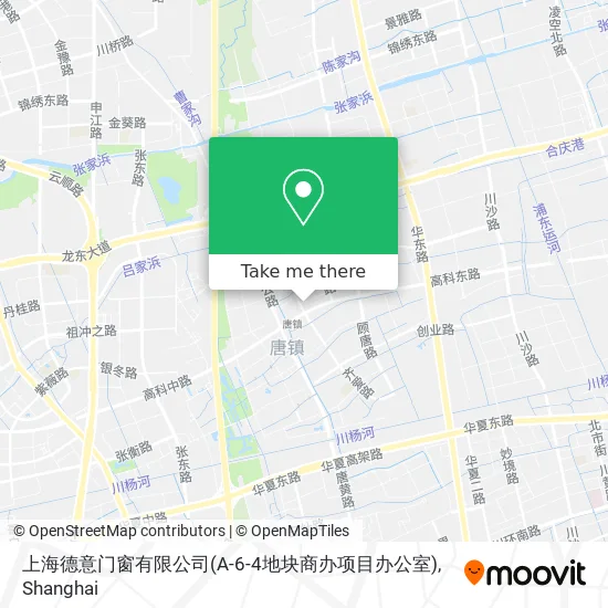 上海德意门窗有限公司(A-6-4地块商办项目办公室) map