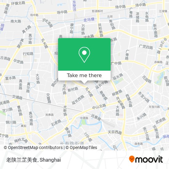 老陕兰芷美食 map