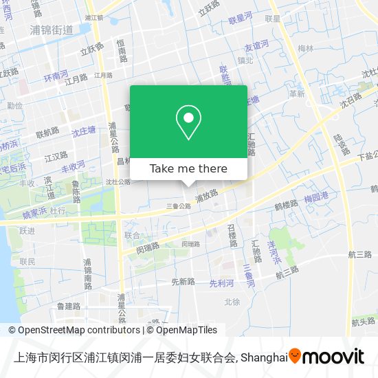 上海市闵行区浦江镇闵浦一居委妇女联合会 map