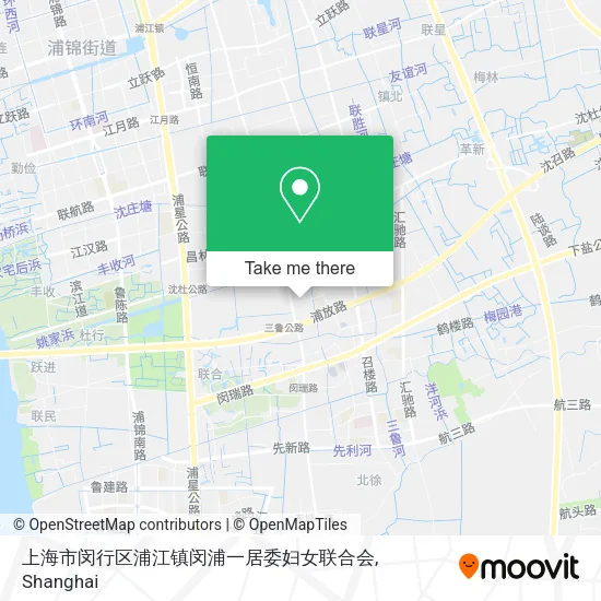 上海市闵行区浦江镇闵浦一居委妇女联合会 map