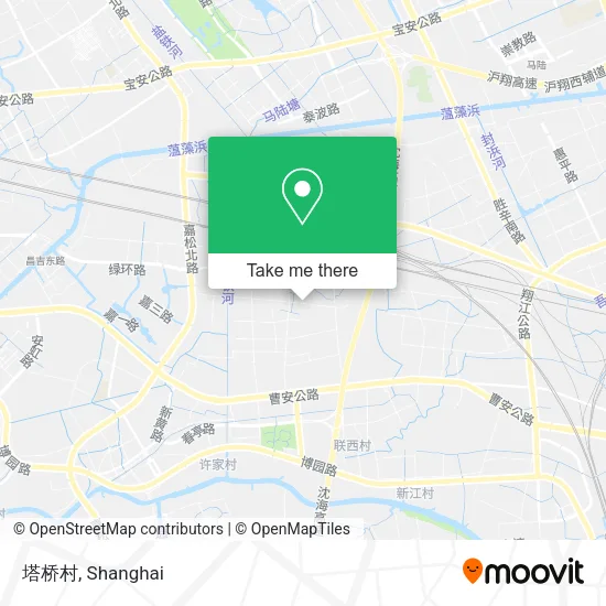 塔桥村 map