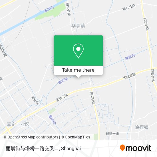 丽晨街与塔桥一路交叉口 map