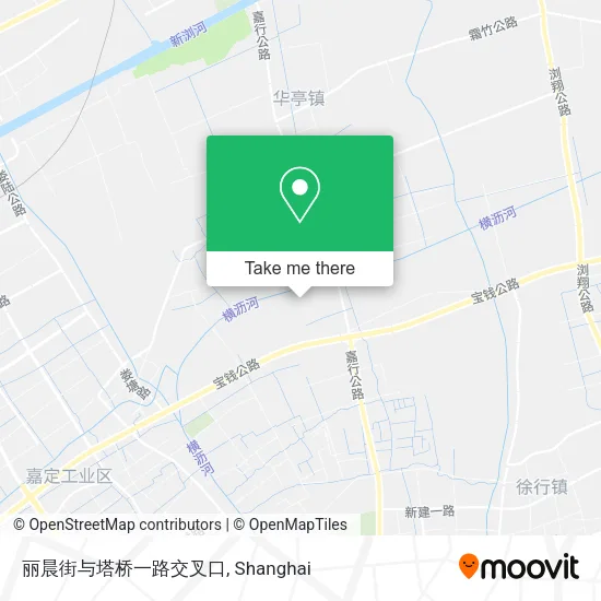 丽晨街与塔桥一路交叉口 map