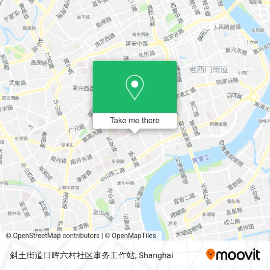 斜土街道日晖六村社区事务工作站 map
